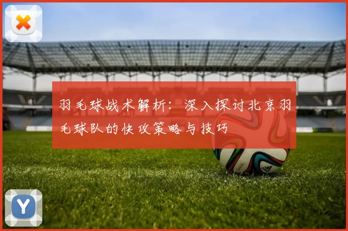 羽毛球战术解析：深入探讨北京羽毛球队的快攻策略与技巧